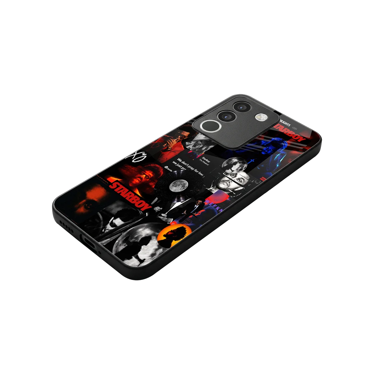 After Hours stylish phone case for vivo y200 5g | glossy glass and slim fit