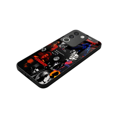After Hours stylish phone case for vivo y200 5g | glossy glass and slim fit