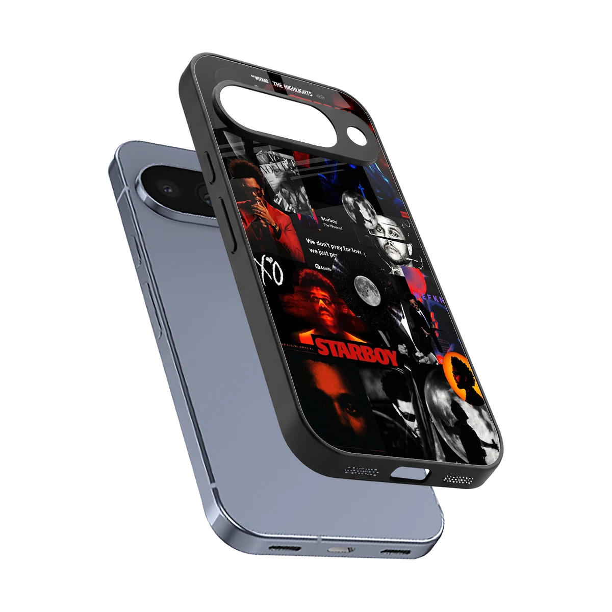 After Hours sleek google pixel 10 cover with tempered glass back and TPU edges