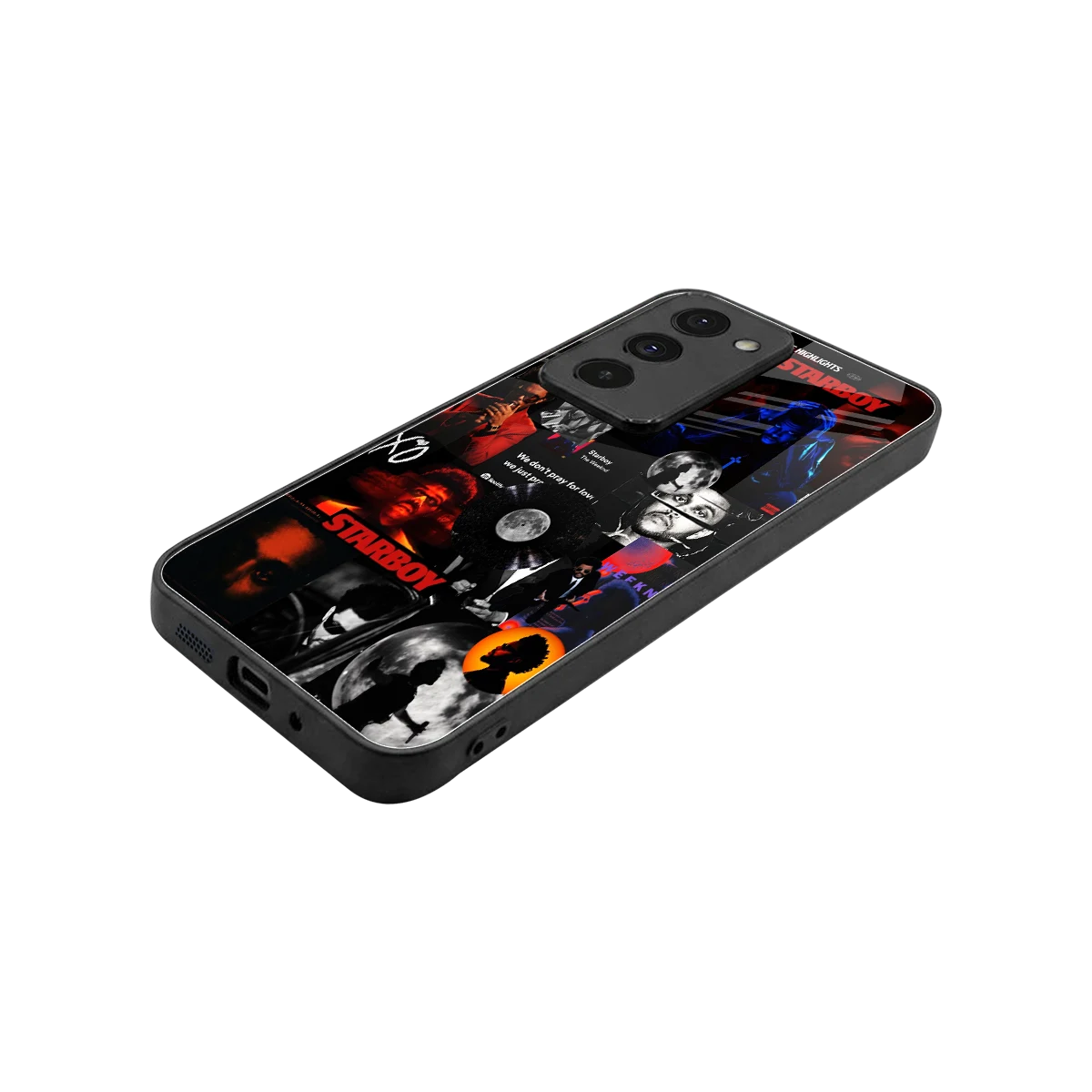 After Hours stylish phone case for redmi 15 5g | glossy glass and slim fit