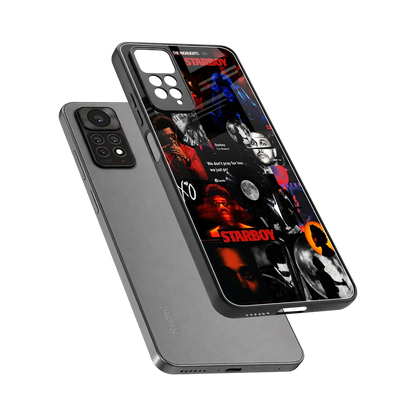 After Hours sleek redmi note 11 pro cover with tempered glass back and TPU edges