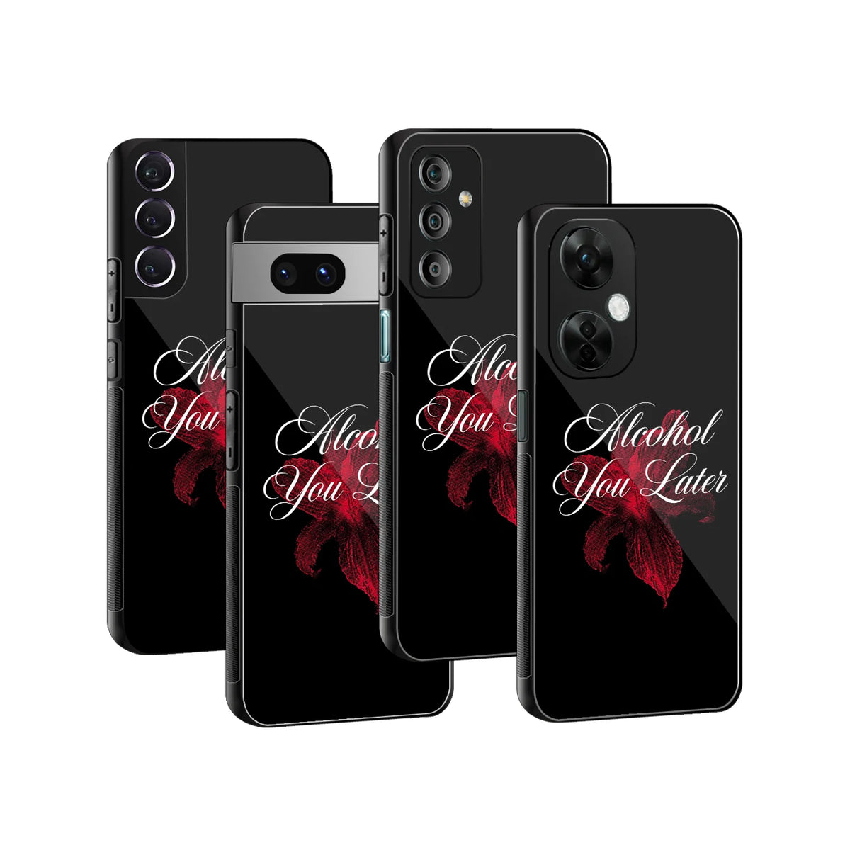 Stylish Glass Back Case for All Smartphones iPhone, Samsung, OnePlus, Pixel, Redmi, Oppo, Vivo, Motorola