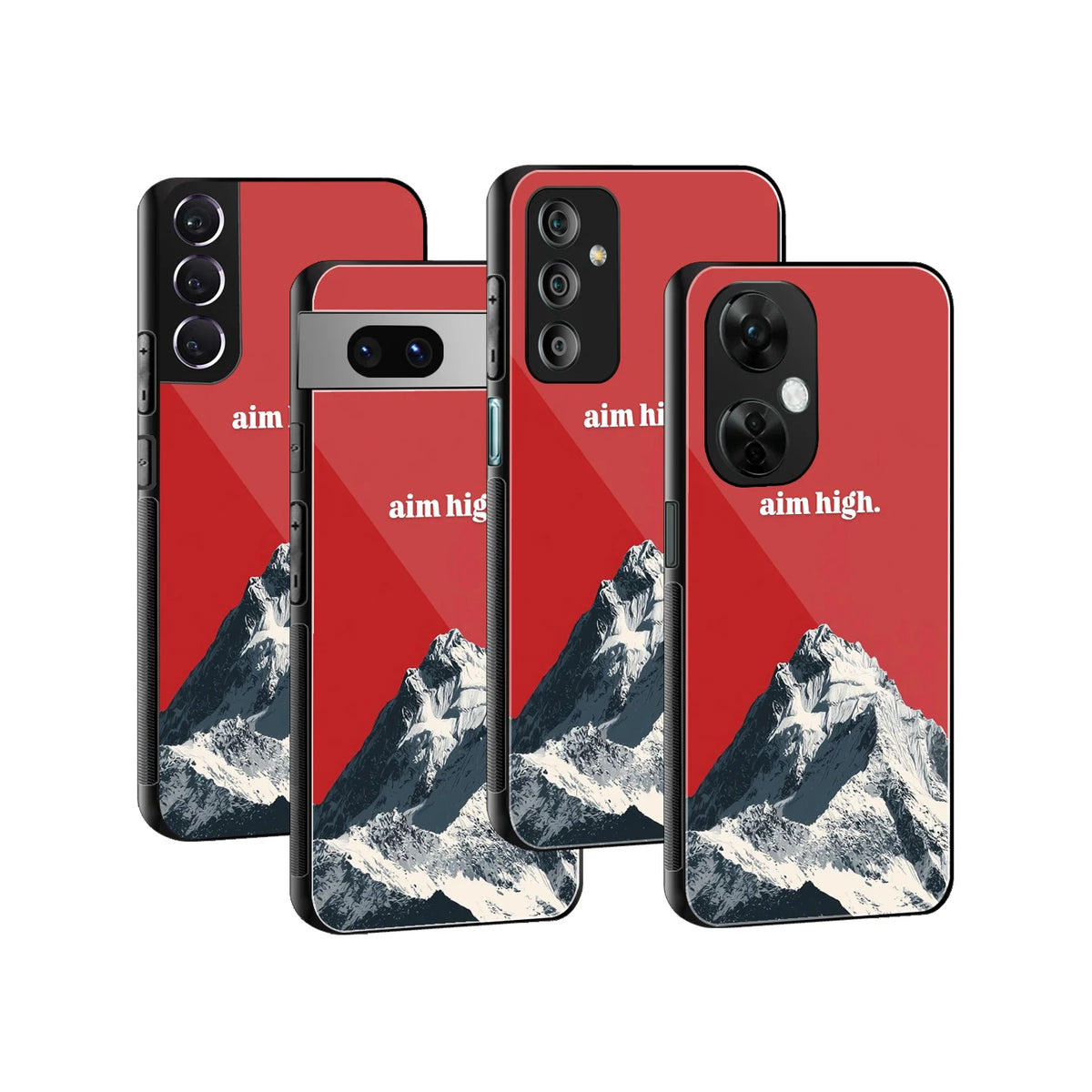 Stylish Glass Back Case for All Smartphones iPhone, Samsung, OnePlus, Pixel, Redmi, Oppo, Vivo, Motorola