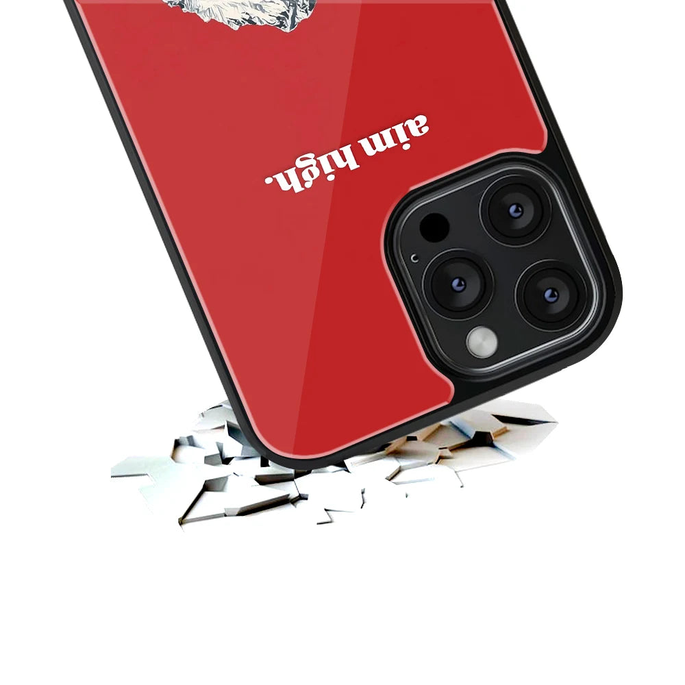 Durable Glass Back Mobile Case for iPhone, Samsung, OnePlus, Google Pixel, Redmi, Vivo, Oppo