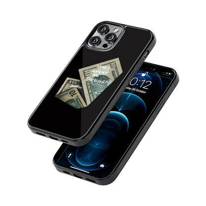 Protective Glass Back Phone Case Compatible with iPhone, Samsung, OnePlus, Pixel & More