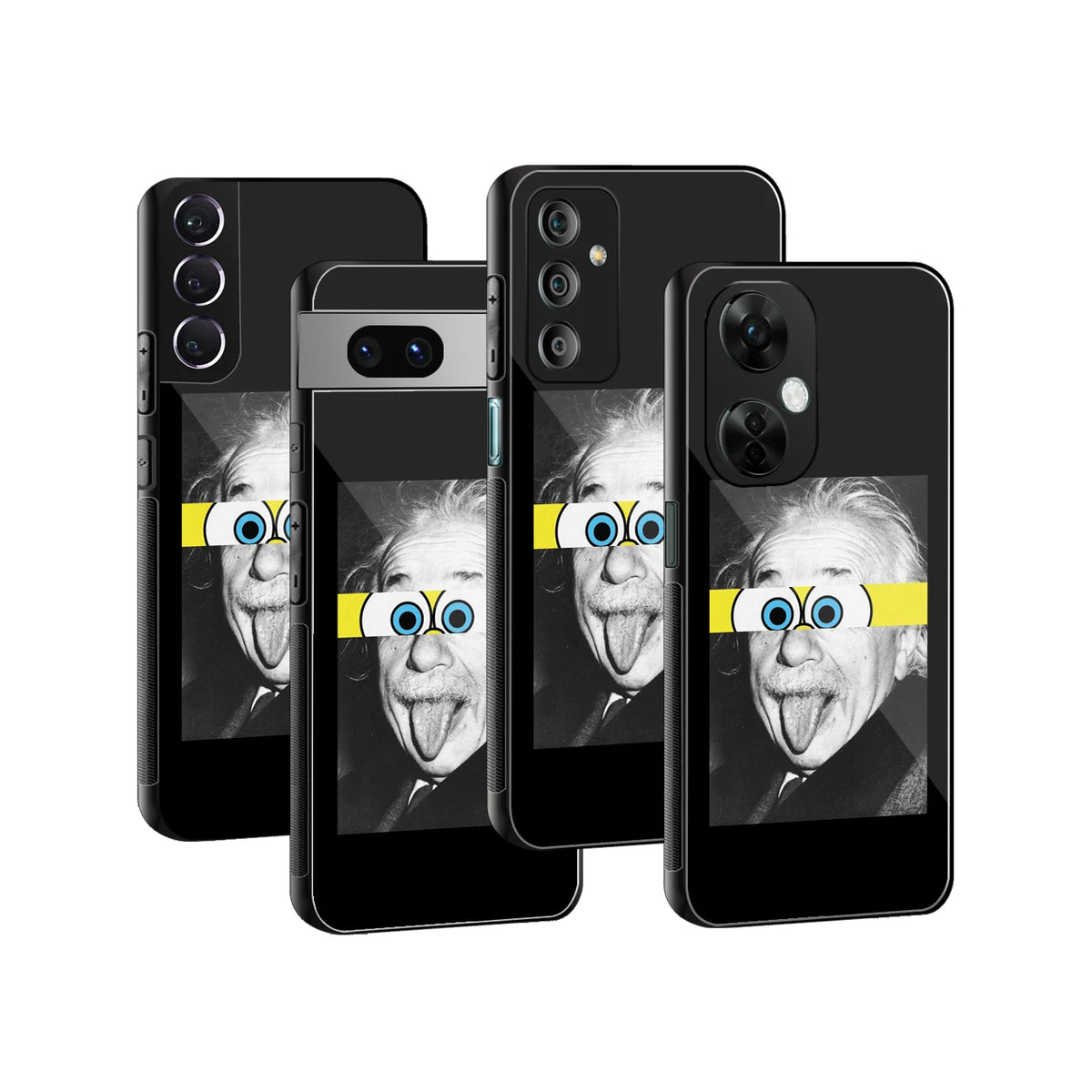Stylish Glass Back Case for All Smartphones iPhone, Samsung, OnePlus, Pixel, Redmi, Oppo, Vivo, Motorola