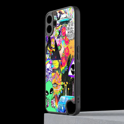 Alien Escape cmf nothing phone 1 mobile cover | shockproof glass phone case