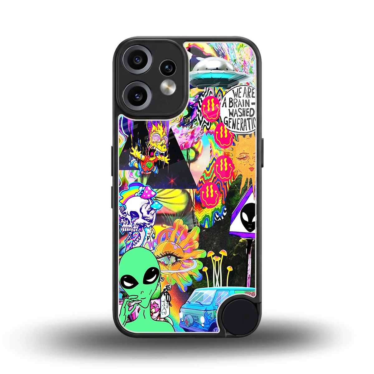 Alien Escape back phone cover | glass case for cmf nothing phone 2 pro