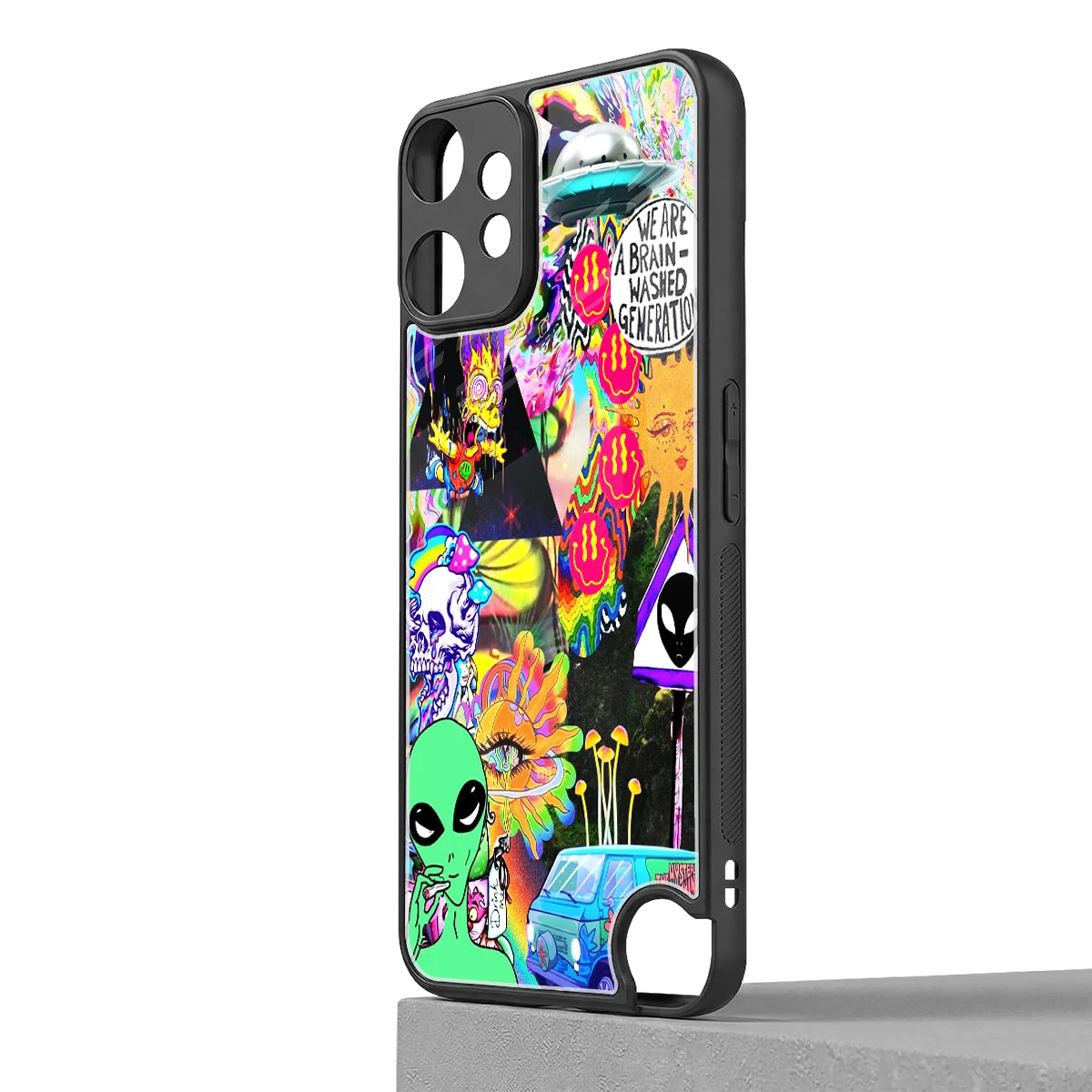Alien Escape cmf nothing phone 2 pro mobile cover | shockproof glass phone case