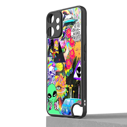 Alien Escape cmf nothing phone 2 pro mobile cover | shockproof glass phone case