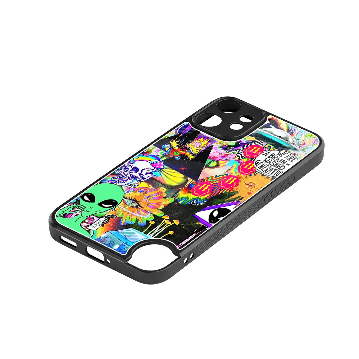 Alien Escape stylish phone case for cmf nothing phone 2 pro | glossy glass and slim fit