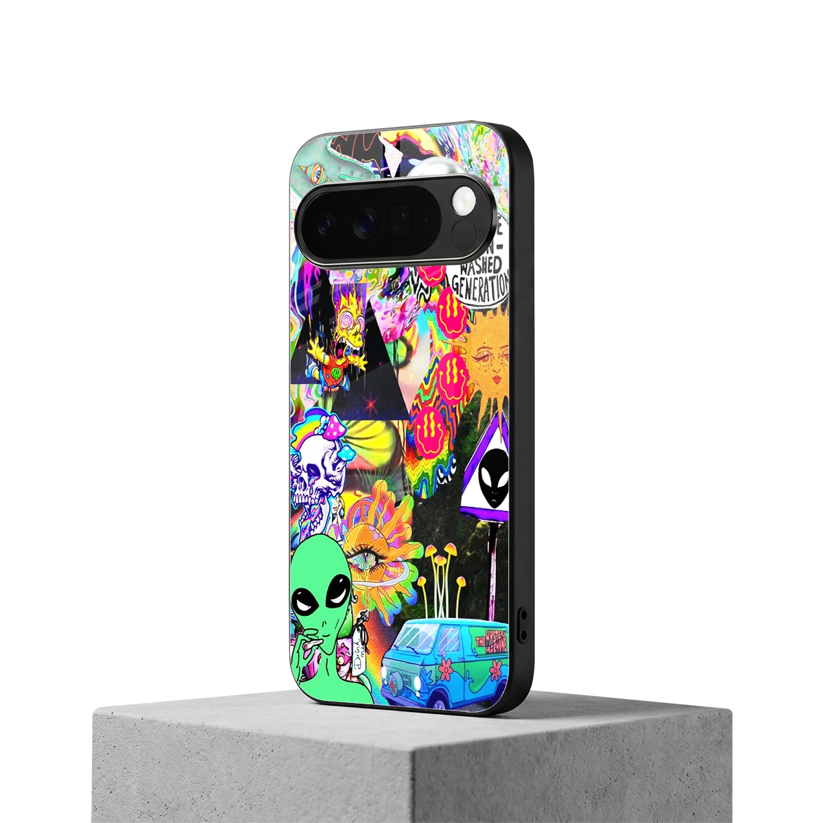 Alien Escape google pixel 10 pro xl mobile cover | shockproof glass phone case