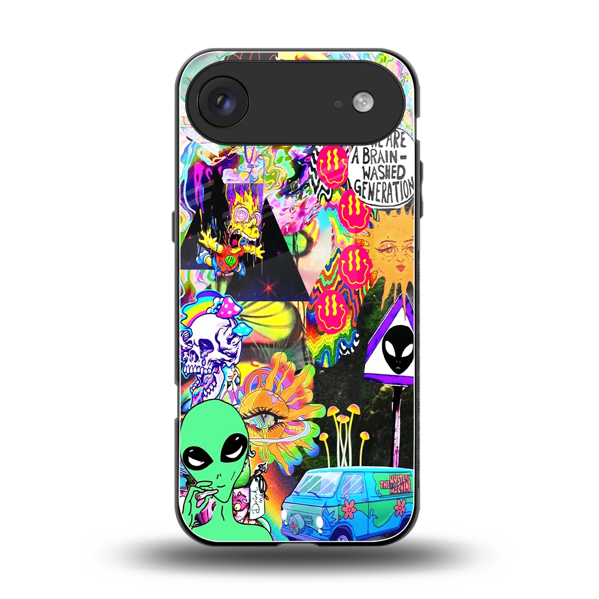 Alien Escape back phone cover | glass case for iphone air