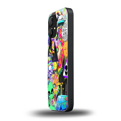Alien Escape nothing phone 1 mobile cover | shockproof glass phone case