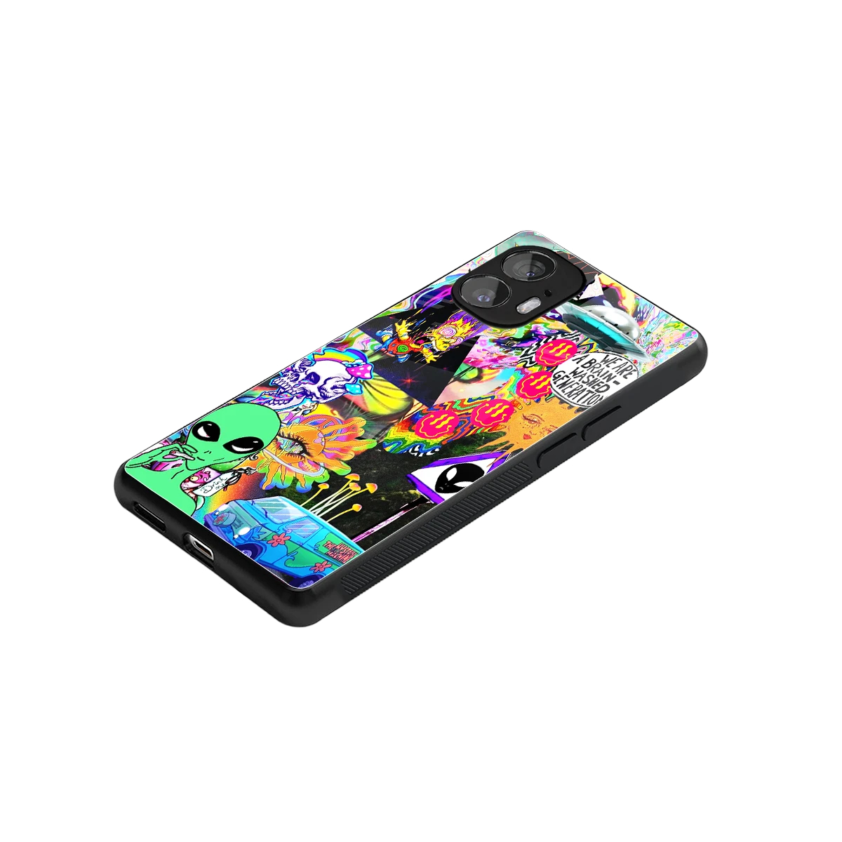 Alien Escape stylish phone case for nothing phone 2 | glossy glass and slim fit