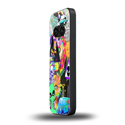 Alien Escape nothing phone 2a mobile cover | shockproof glass phone case