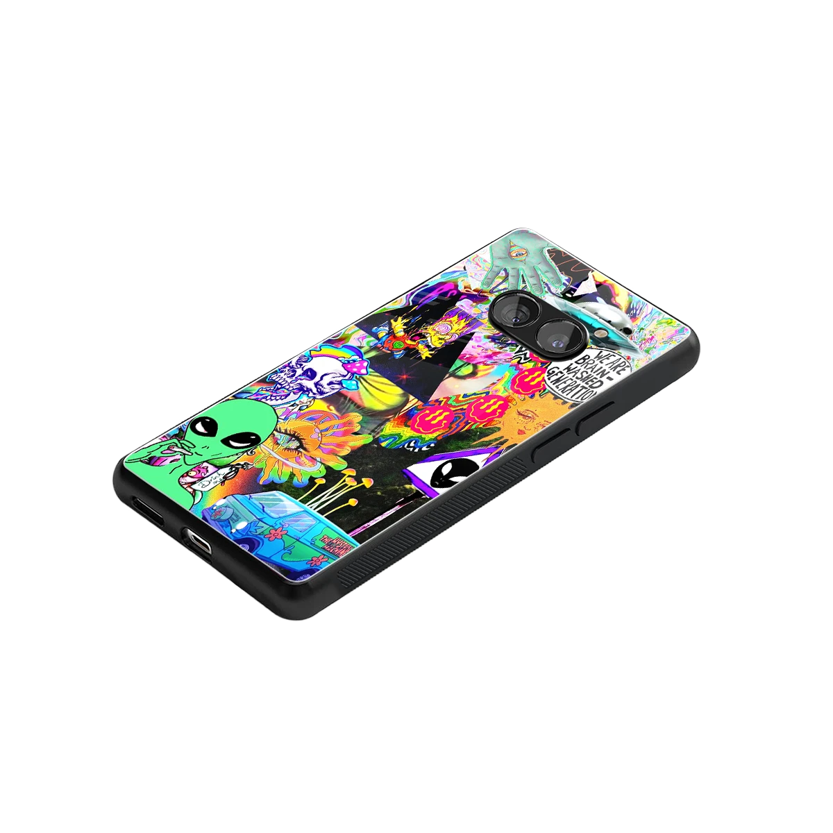 Alien Escape stylish phone case for nothing phone 2a plus | glossy glass and slim fit