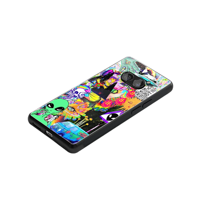 Alien Escape stylish phone case for nothing phone 2a plus | glossy glass and slim fit