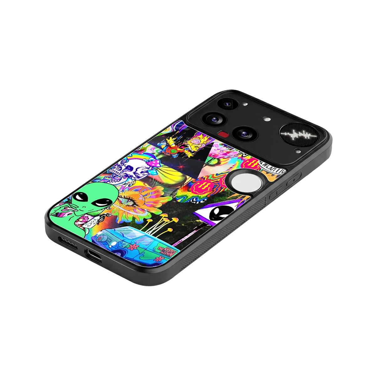 Alien Escape stylish phone case for nothing phone 3 | glossy glass and slim fit