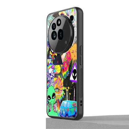Alien Escape nothing phone 3a pro mobile cover | shockproof glass phone case