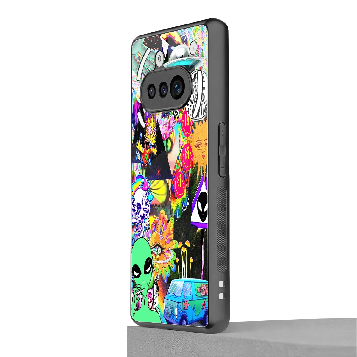 Alien Escape nothing phone 3a mobile cover | shockproof glass phone case