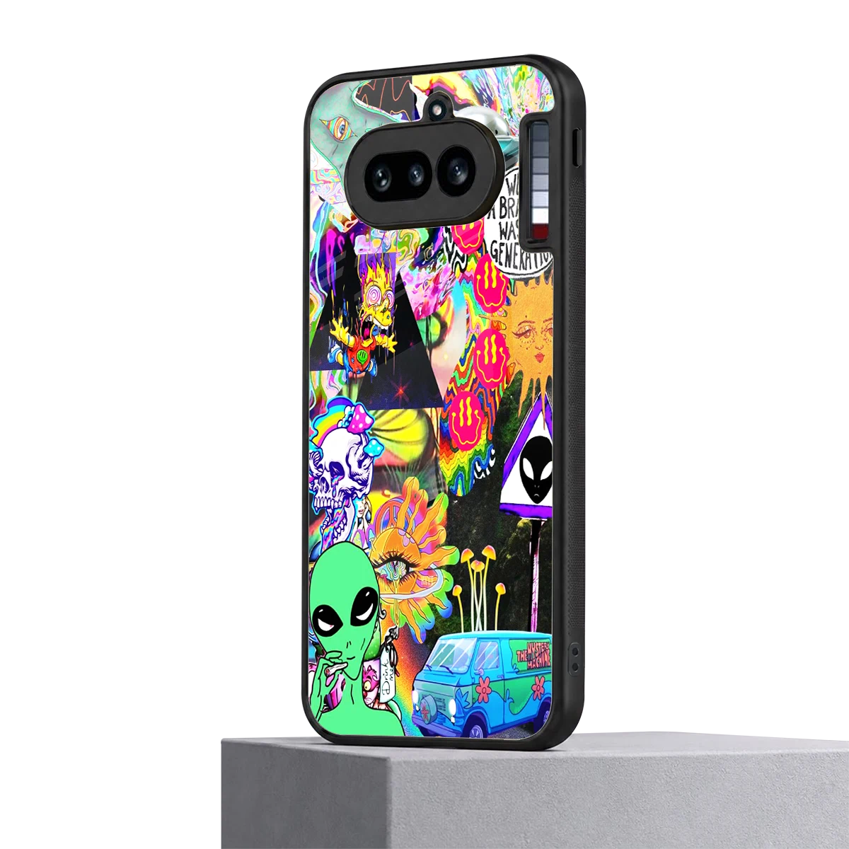 Alien Escape nothing phone 4a mobile cover | shockproof glass phone case
