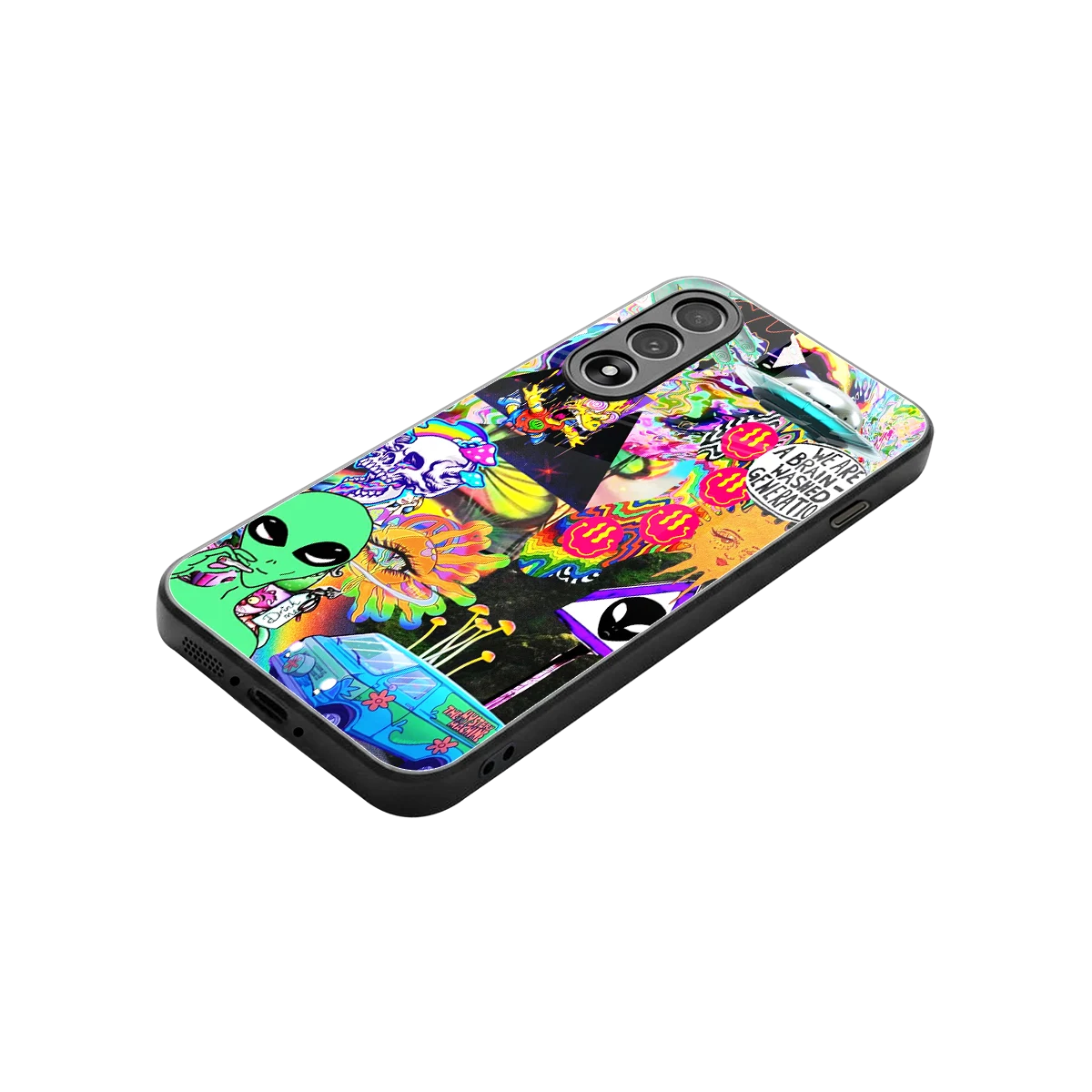 Alien Escape stylish phone case for oneplus nord 5 | glossy glass and slim fit