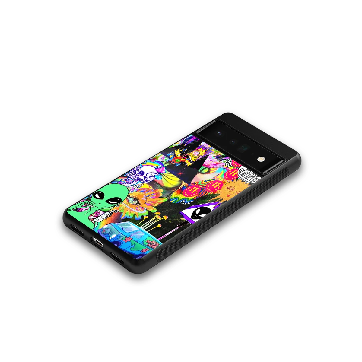 Alien Escape google pixel 6 pro mobile cover | shockproof glass phone case