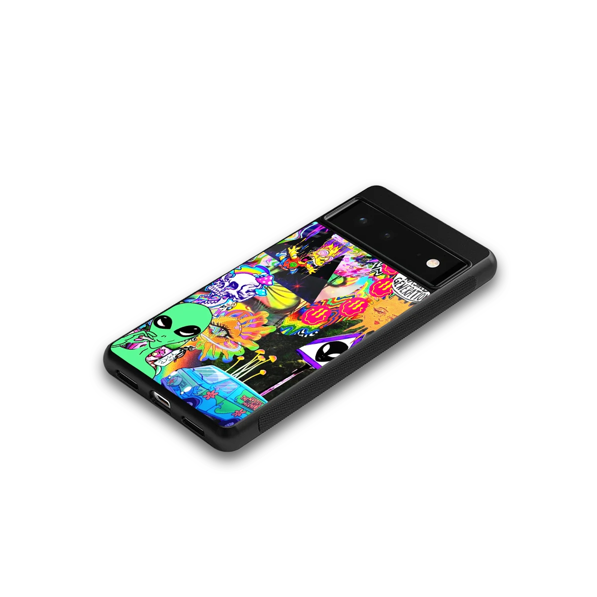 Alien Escape google pixel 6a mobile cover | shockproof glass phone case