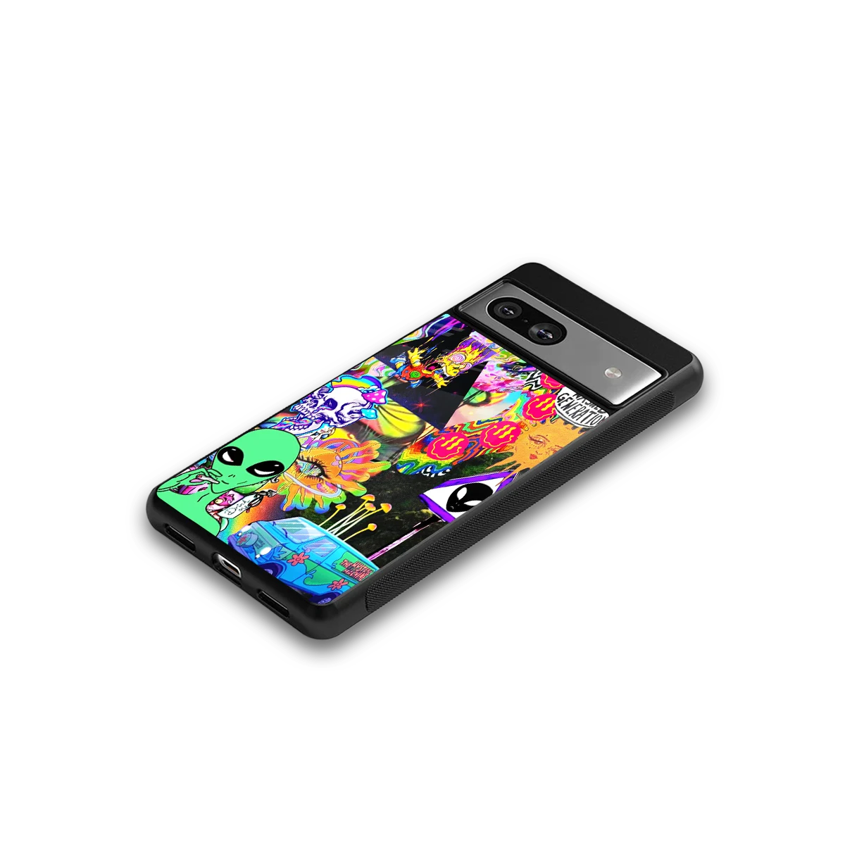 Alien Escape google pixel 7 mobile cover | shockproof glass phone case