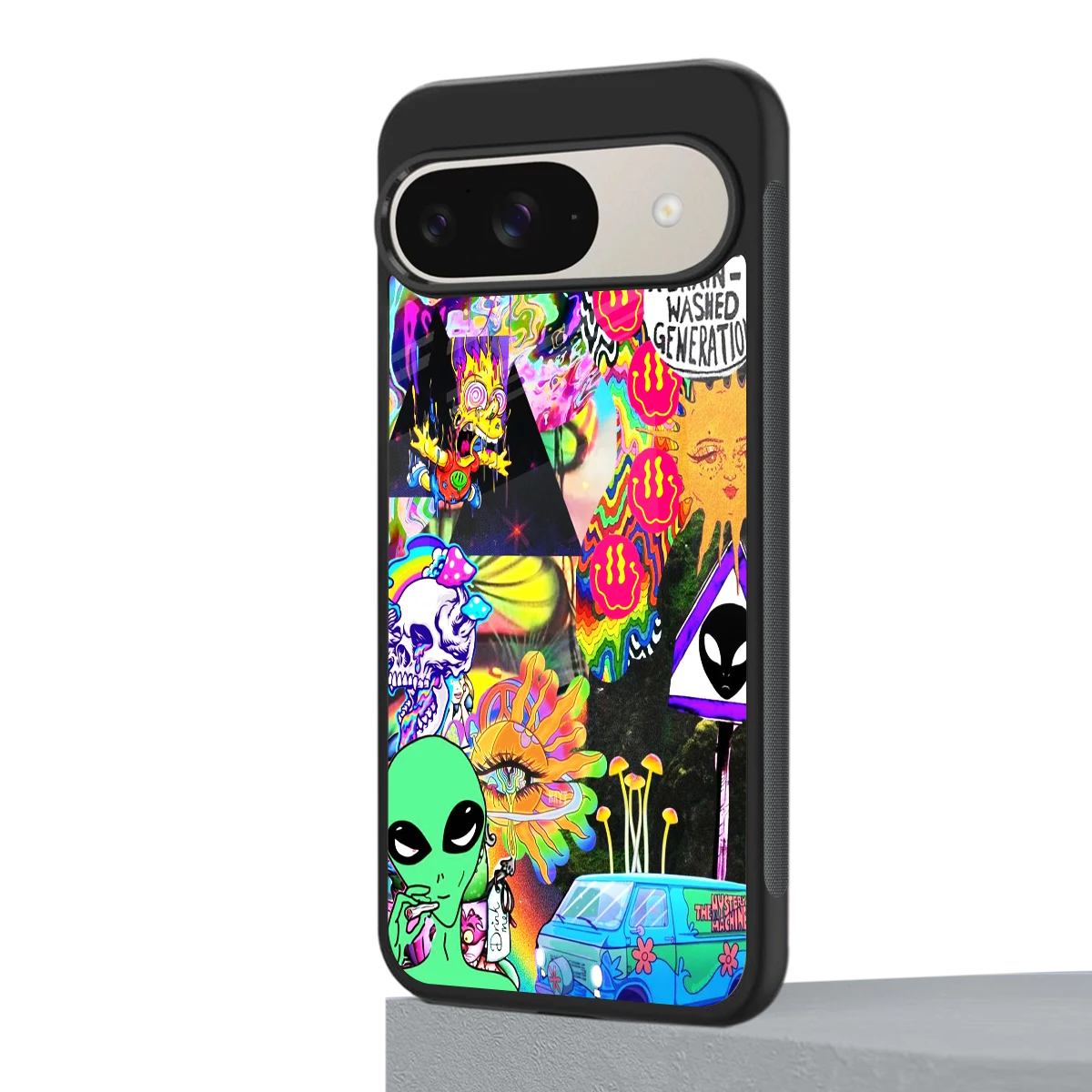Alien Escape google pixel 9 mobile cover | shockproof glass phone case