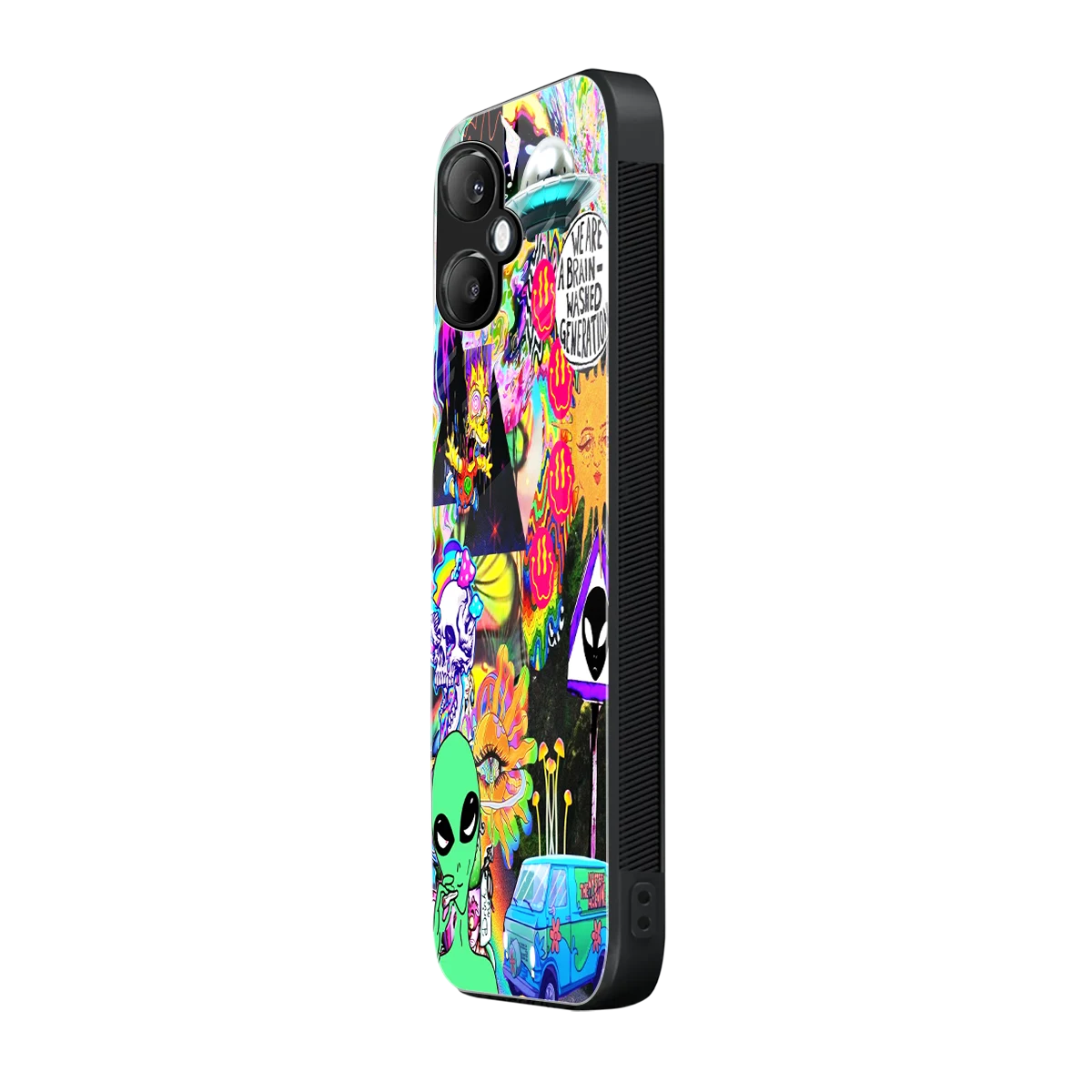 Alien Escape samsung galaxy a06 5g mobile cover | shockproof glass phone case