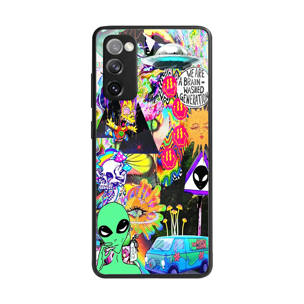 Alien Escape back phone cover | glass case for samsung galaxy s20 fe