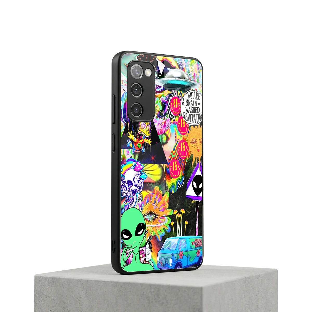 Alien Escape samsung galaxy s20 fe mobile cover | shockproof glass phone case