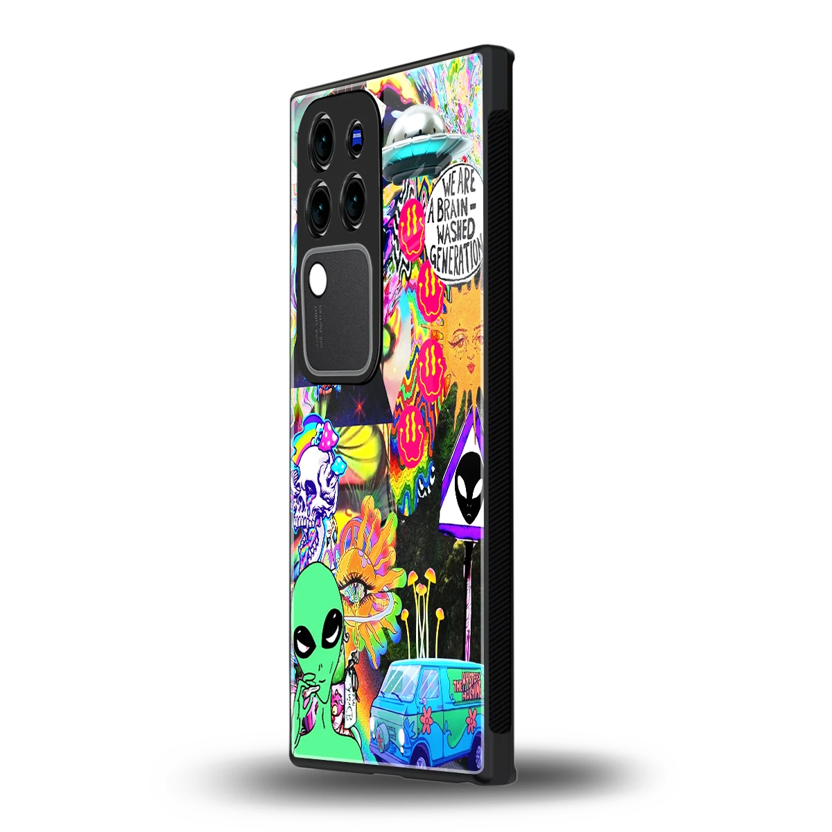 Alien Escapevivo v30 pro mobile cover | shockproof glass phone case