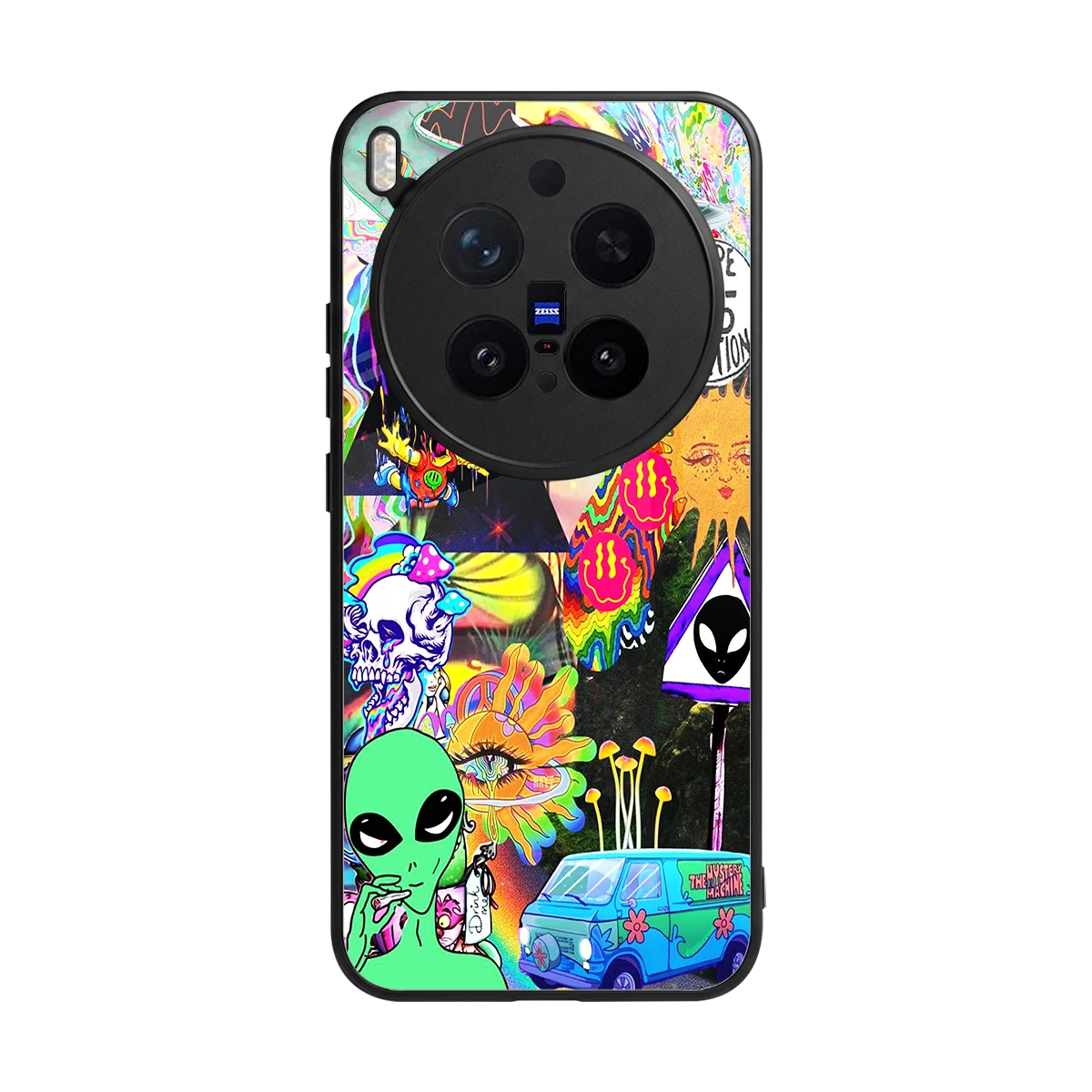 Alien Escape back phone cover | glass case for vivo x300 pro
