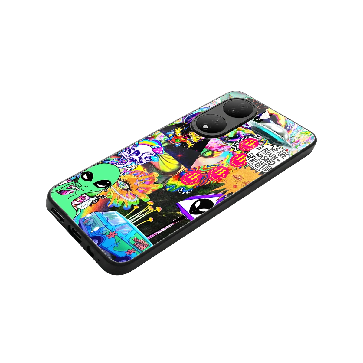 Alien Escape stylish phone case for Vivo-y100 | glossy glass and slim fit