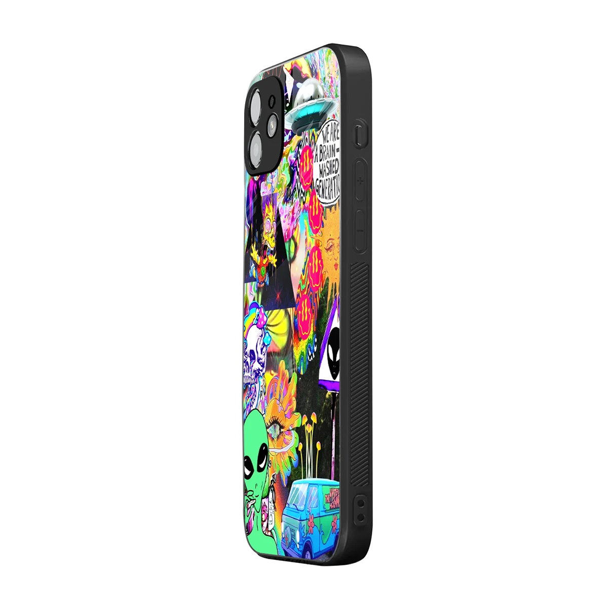 Alien Escape iphone 12 mobile cover | shockproof glass phone case
