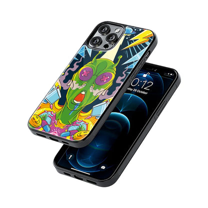 Protective Glass Back Phone Case Compatible with iPhone, Samsung, OnePlus, Pixel & More