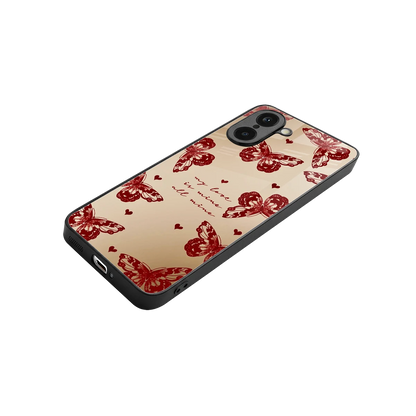 All Mine stylish phone case for oneplus nord ce5 5g | glossy glass and slim fit