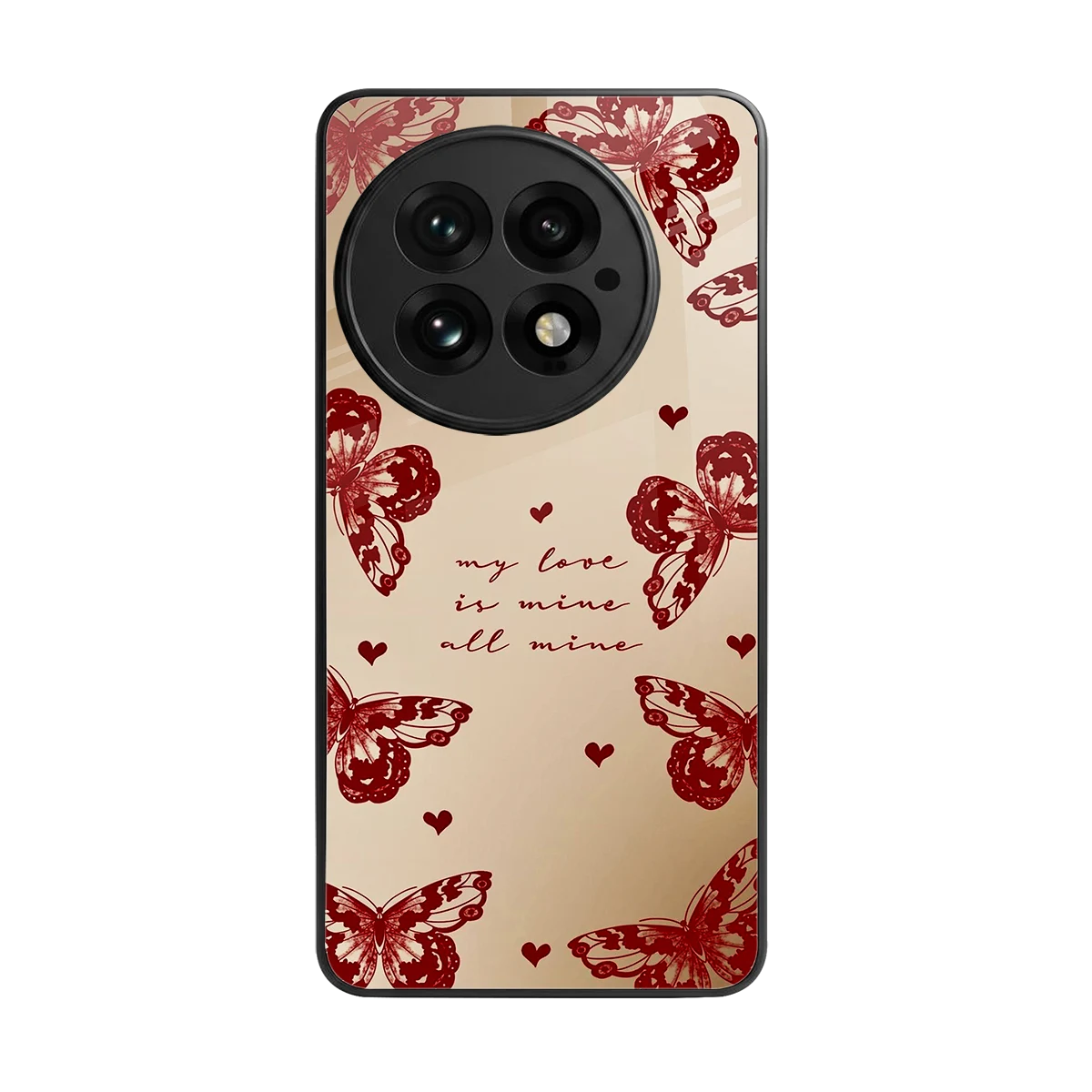 All Mine back phone cover | glass case for oneplus 13