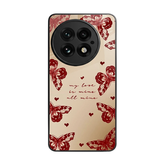 All Mine back phone cover | glass case for oneplus 13