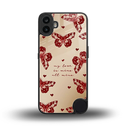 All Mine back phone cover | glass case for cmf nothing phone 1