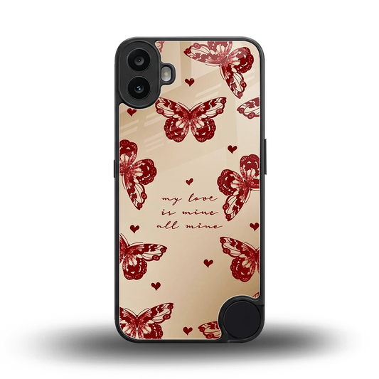 All Mine back phone cover | glass case for cmf nothing phone 1