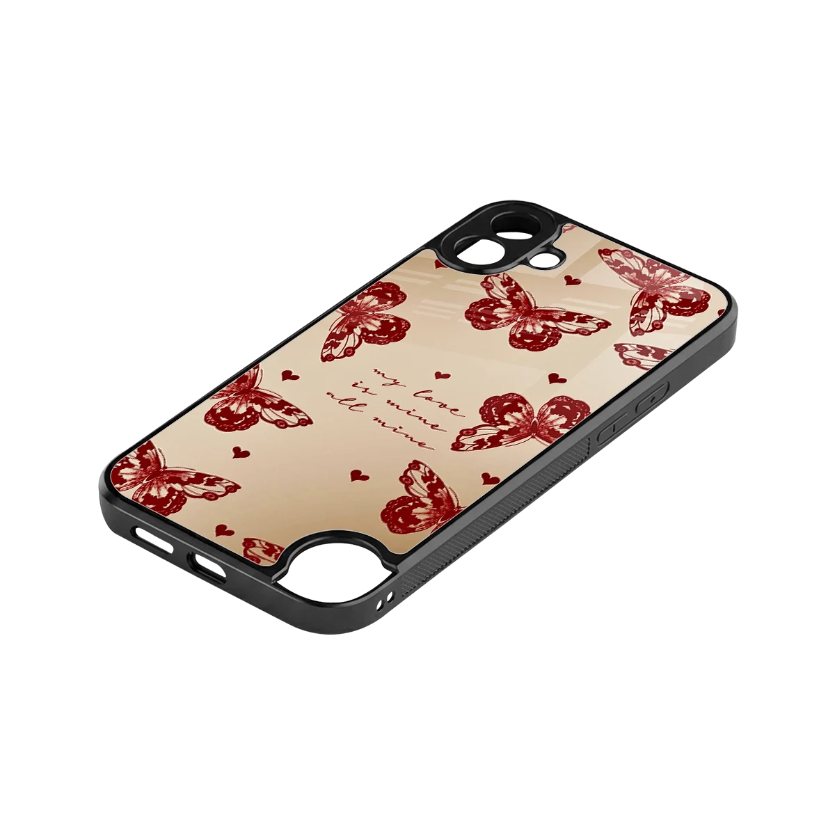 All Mine stylish phone case for cmf nothing phone 1 | glossy glass and slim fit