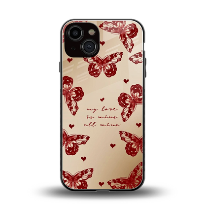 All Mine back phone cover | glass case for iphone 14