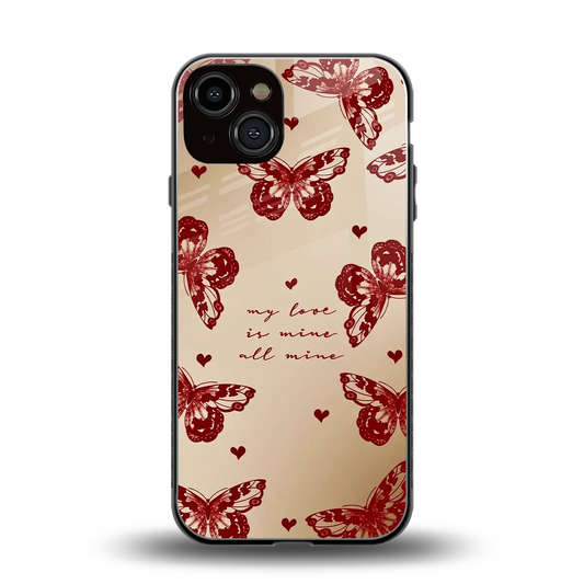 All Mine back phone cover | glass case for iphone 14