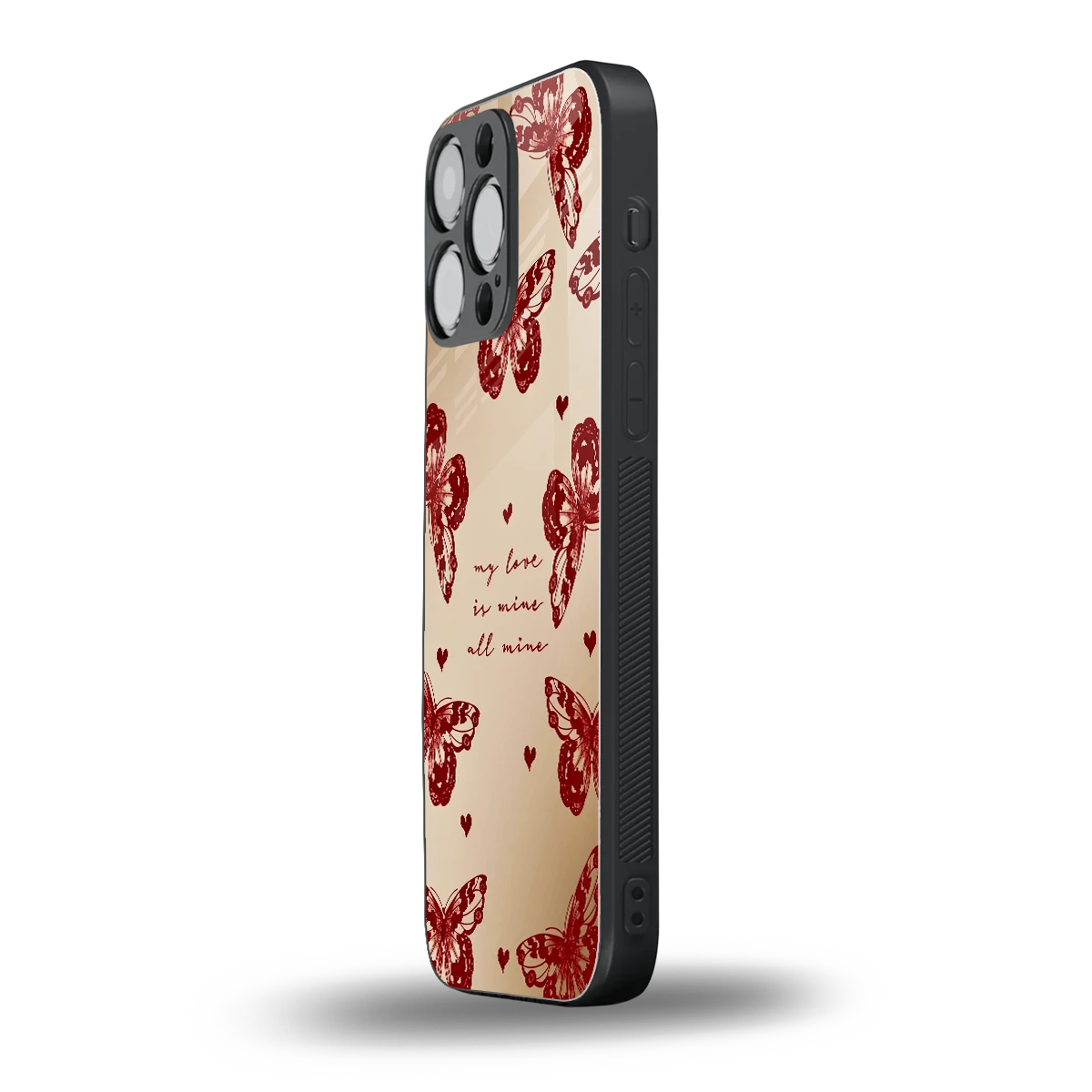 All Mine iphone 15 pro max mobile cover | shockproof glass phone case
