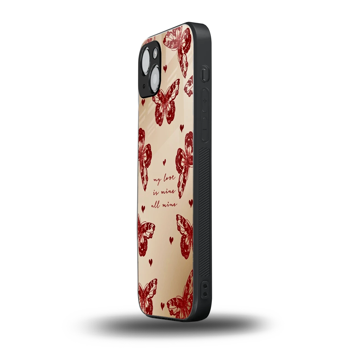 All Mine iphone 15 mobile cover | shockproof glass phone case