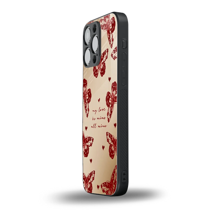 All Mine iphone 16 pro max mobile cover | shockproof glass phone case